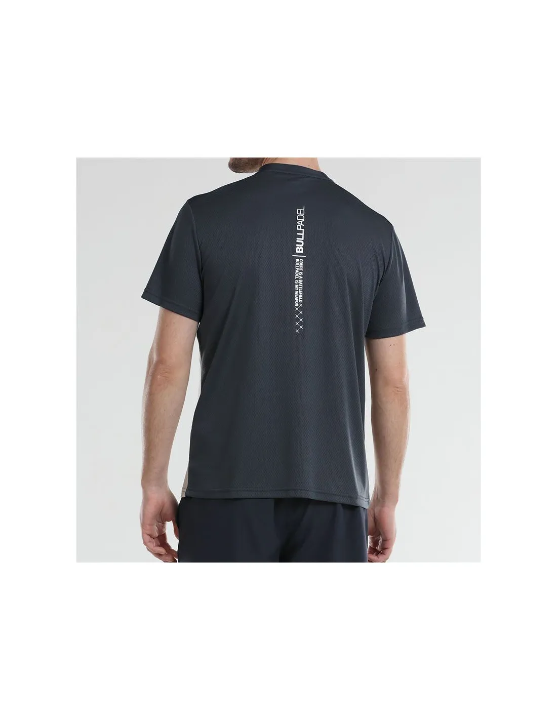 Camiseta de Pádel Bullpadel Adame Piedra Hombre