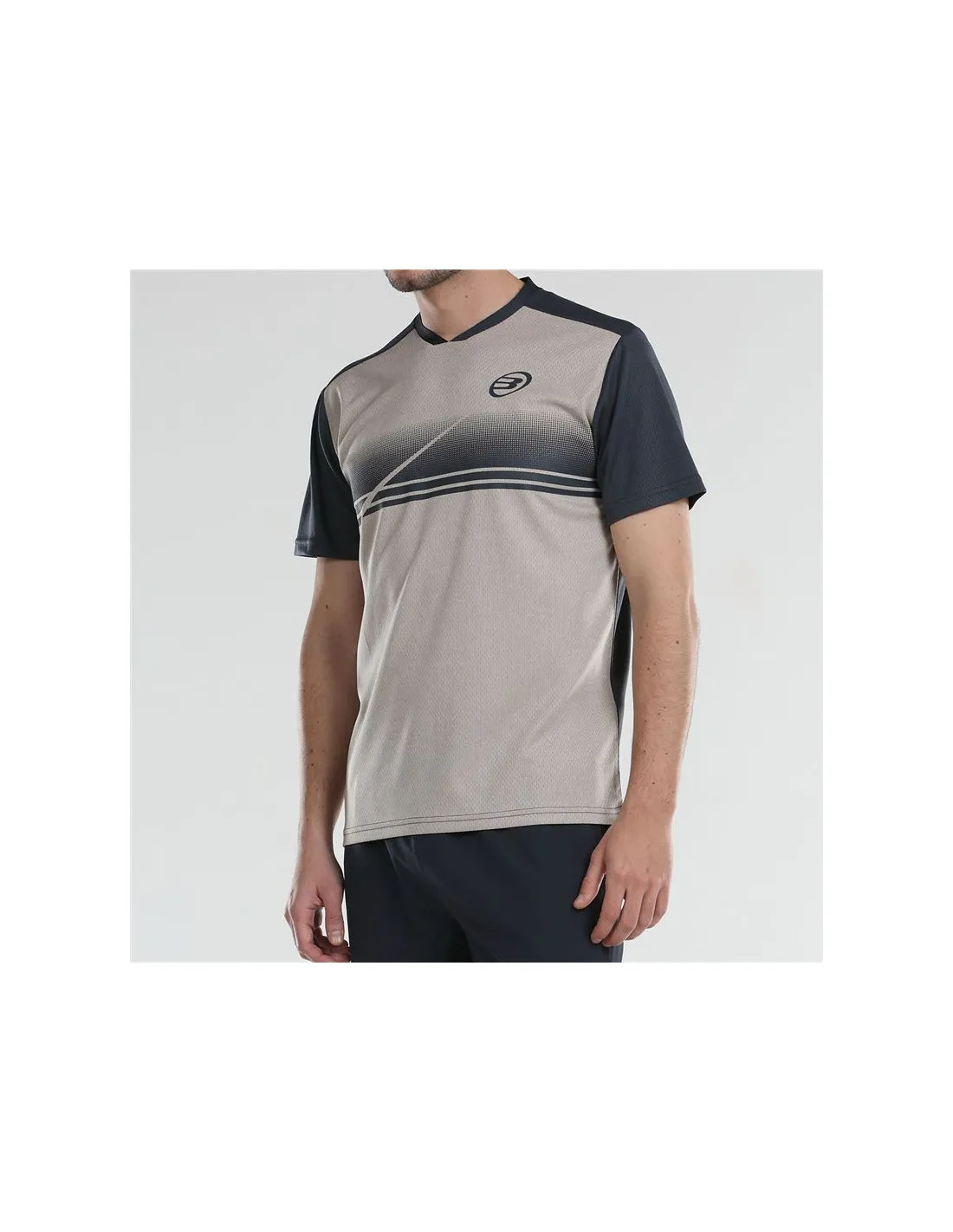 Camiseta de Pádel Bullpadel Adame Piedra Hombre