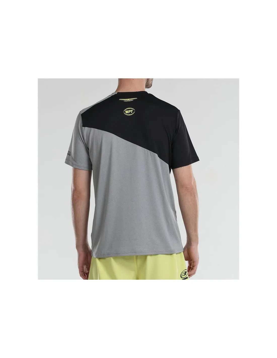 Camiseta de Pádel Bullpadel Lucio Gris Hombre