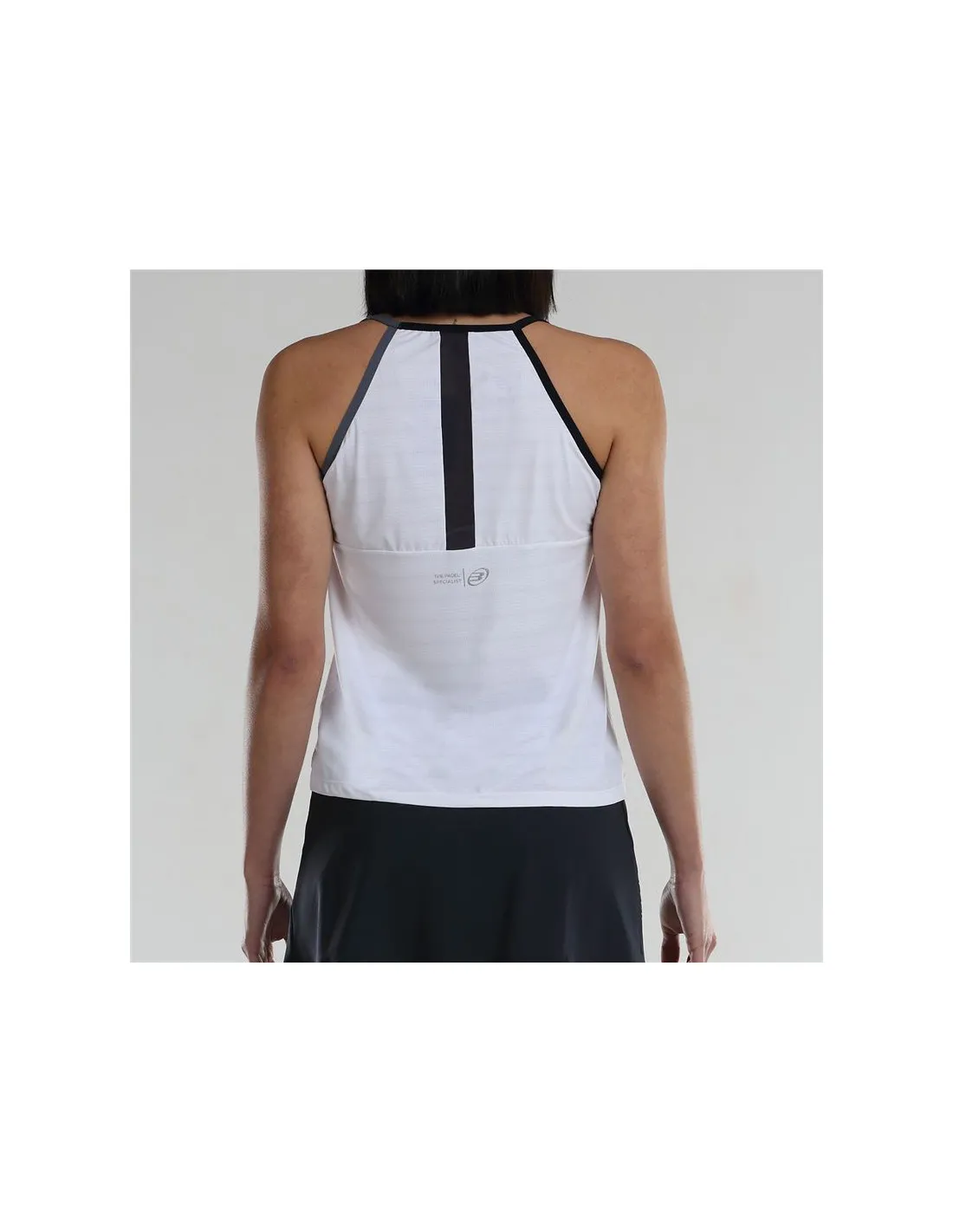 Camiseta de Pádel Bullpadel Uncia Blanco Mujer