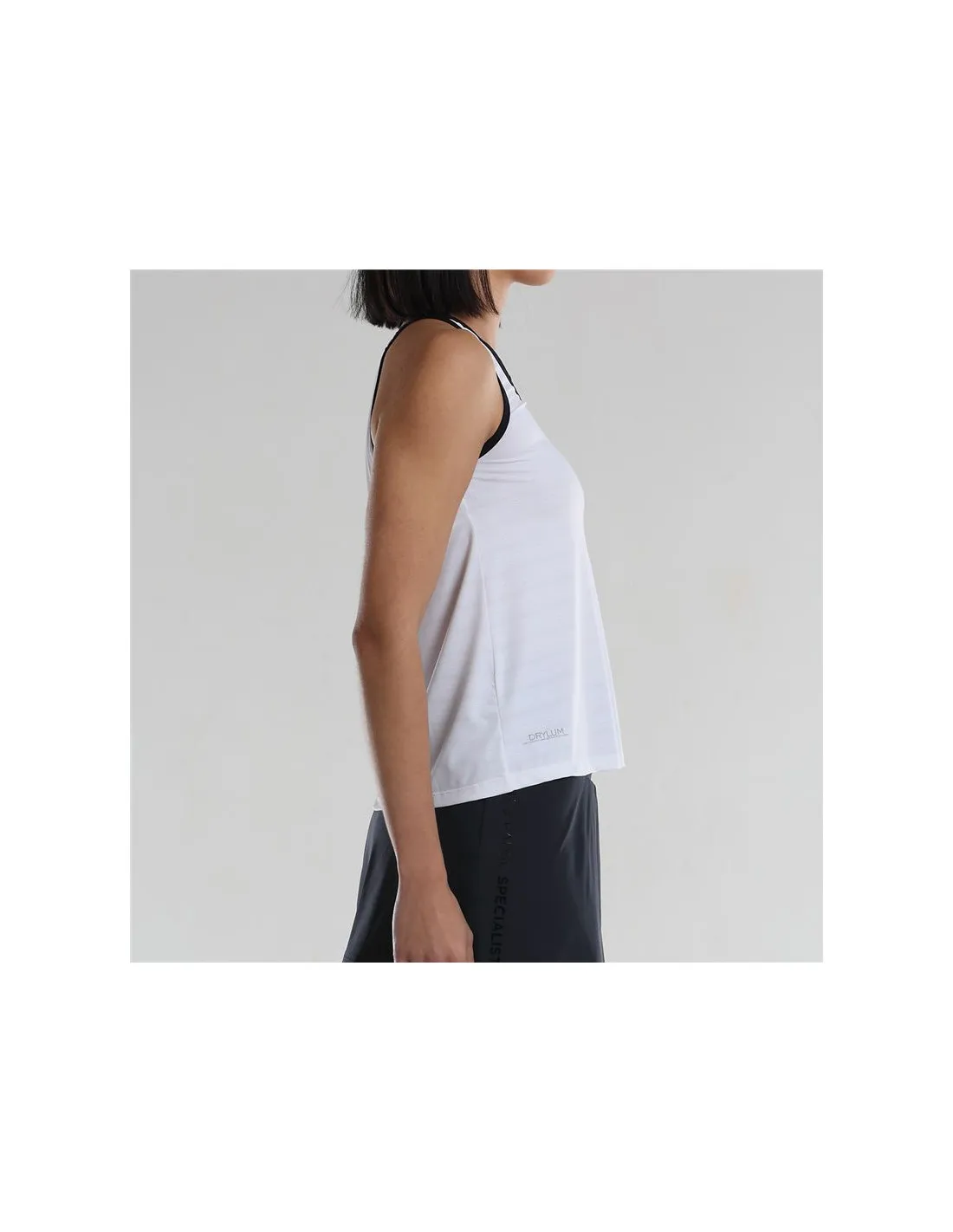 Camiseta de Pádel Bullpadel Uncia Blanco Mujer