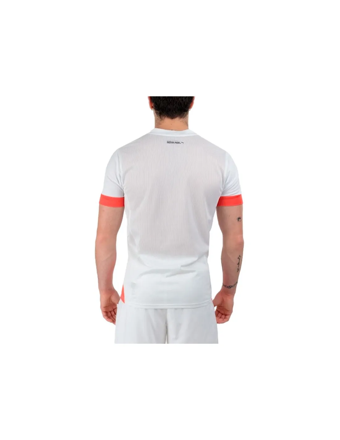 Camiseta de Pádel Puma Individual Padel Blanco Hombre