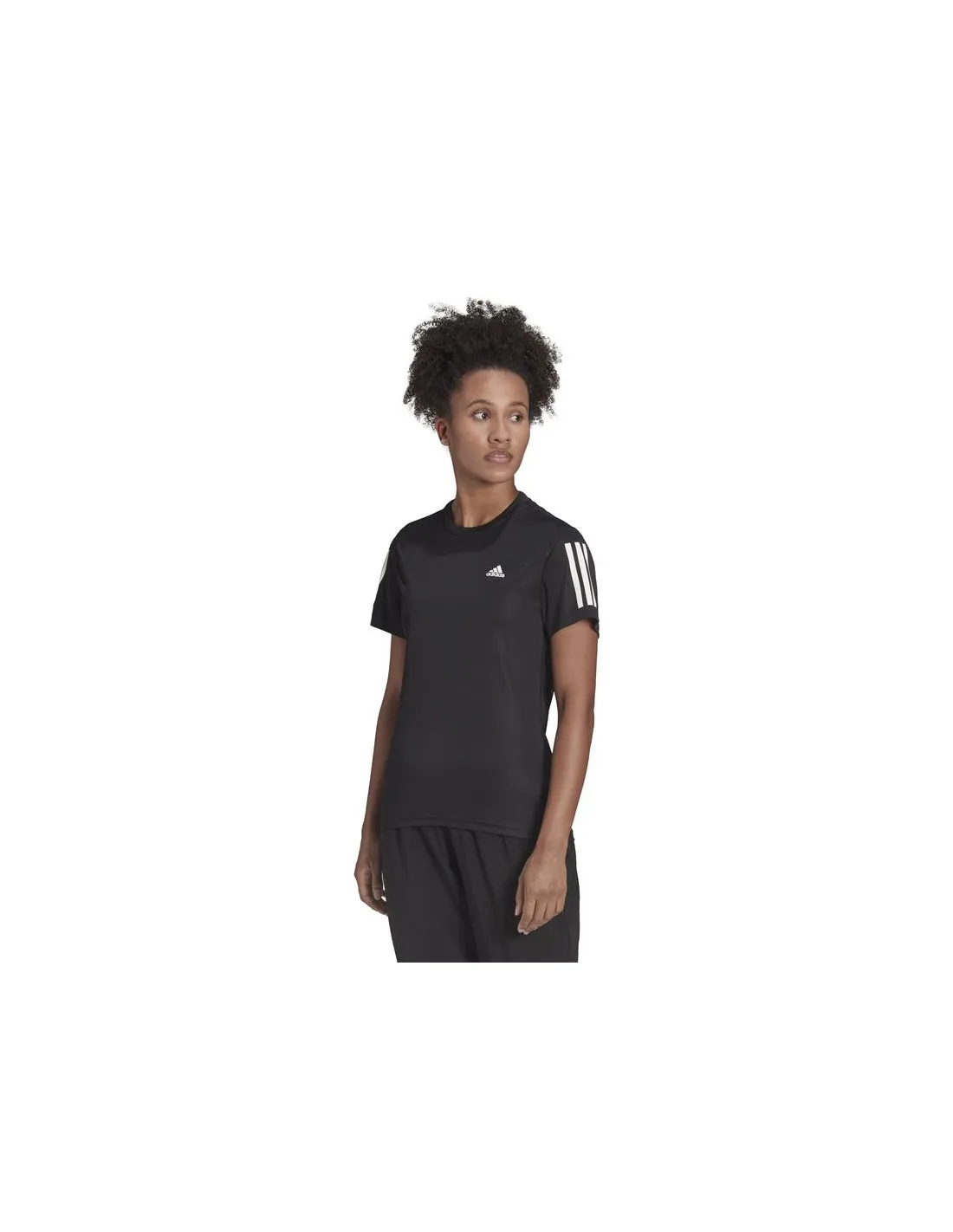 Camiseta de running adidas Own the Run W Black