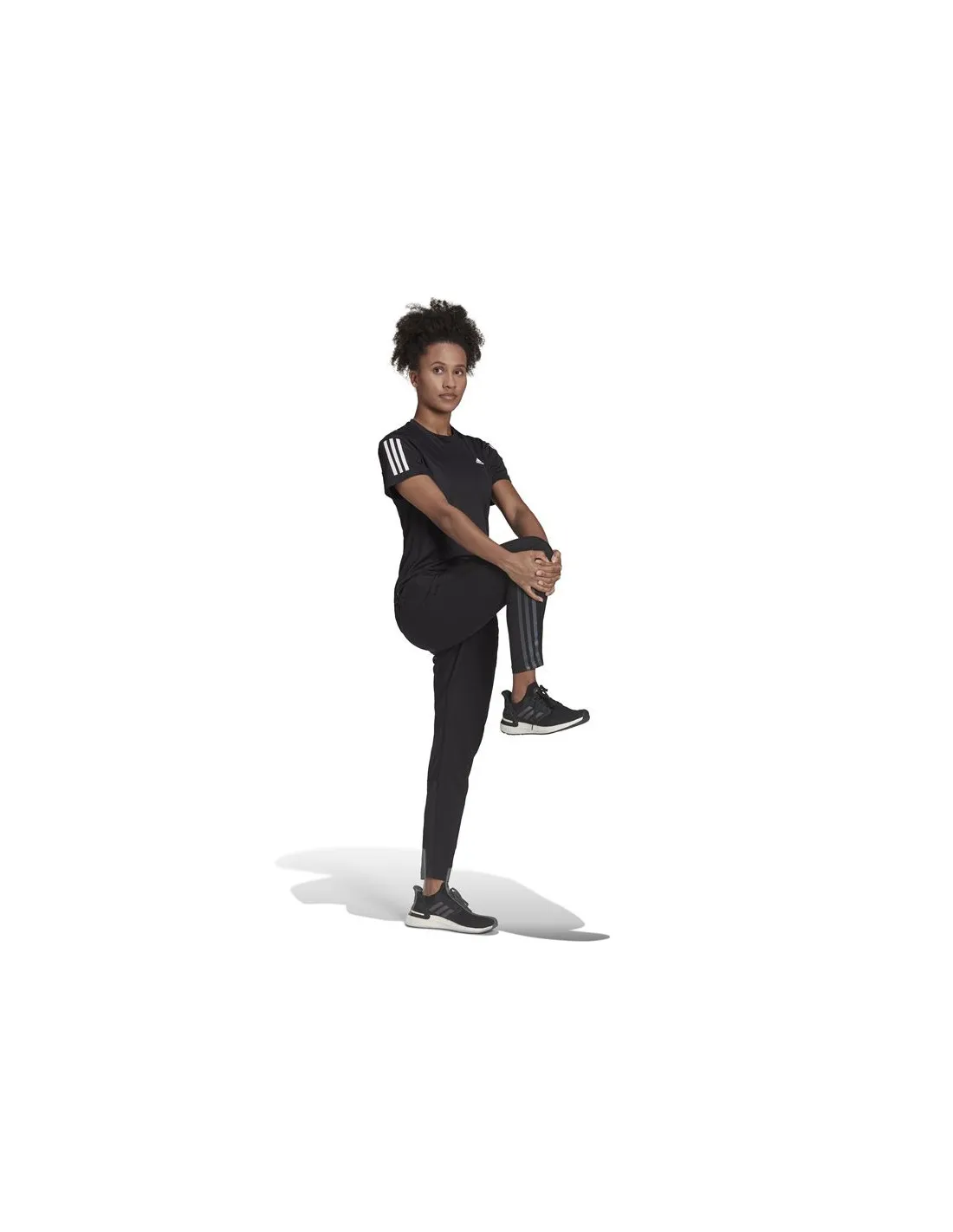 Camiseta de running adidas Own the Run W Black