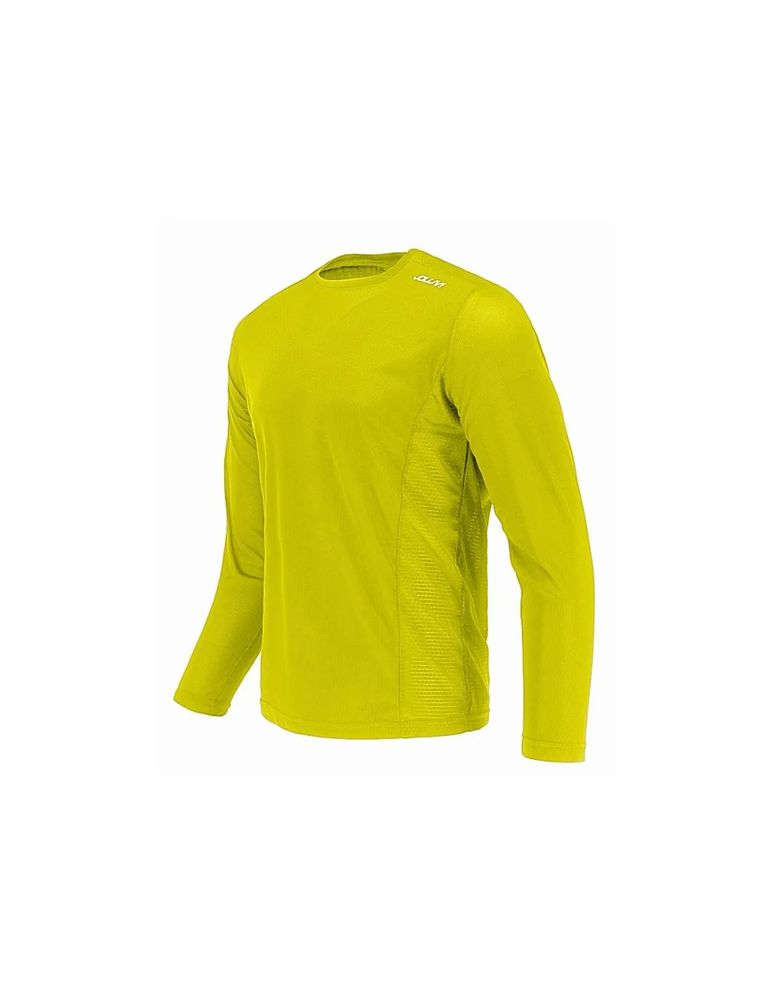Camiseta de running Joluvi Duplex Long Amarillo Hombre