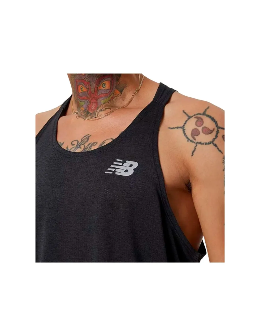 Camiseta de running New balance Impact Run Singlet Hombre