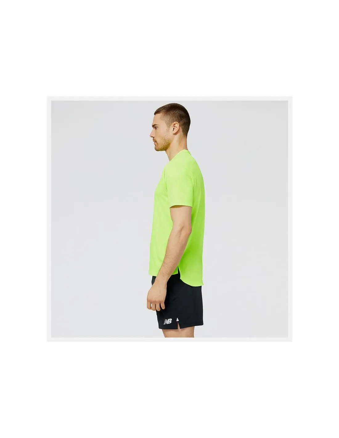 CAMISETA DE TRAIL NEW BALANCE IMPACT AT NVENT VERDE HOMBRE