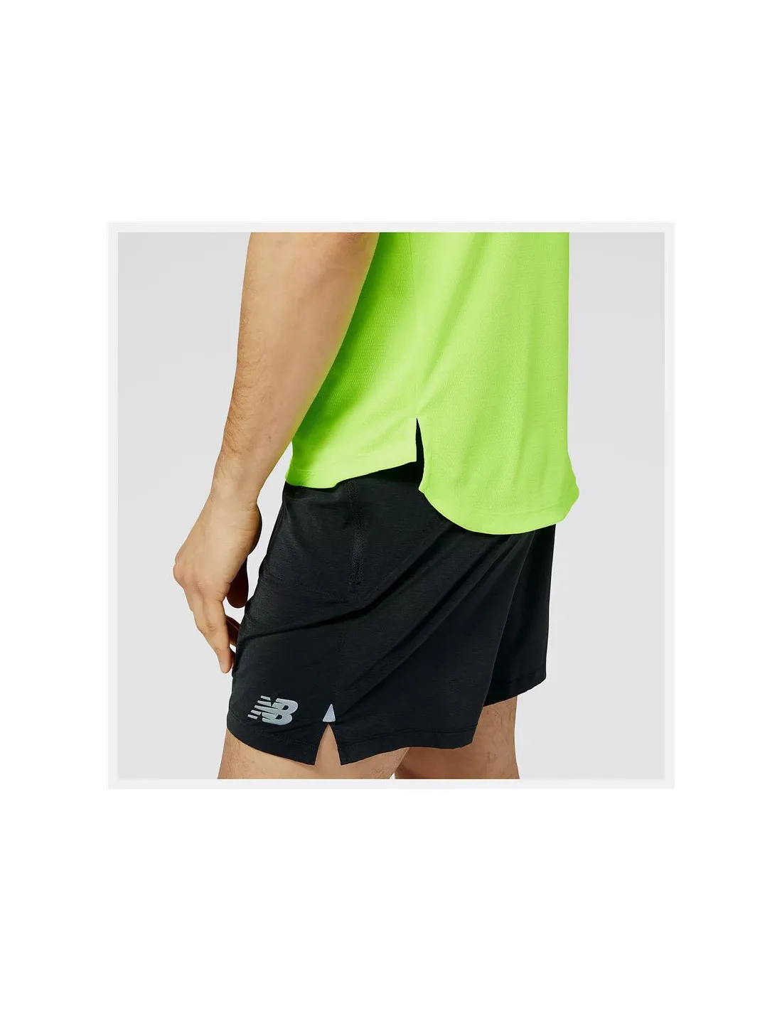 CAMISETA DE TRAIL NEW BALANCE IMPACT AT NVENT VERDE HOMBRE