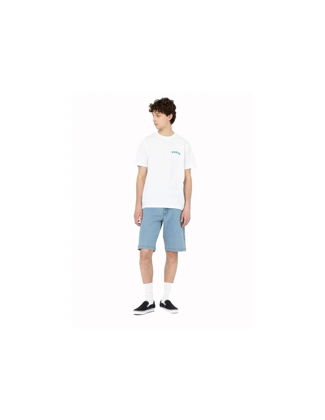 Camiseta Dickies Kerby Blanco Hombre