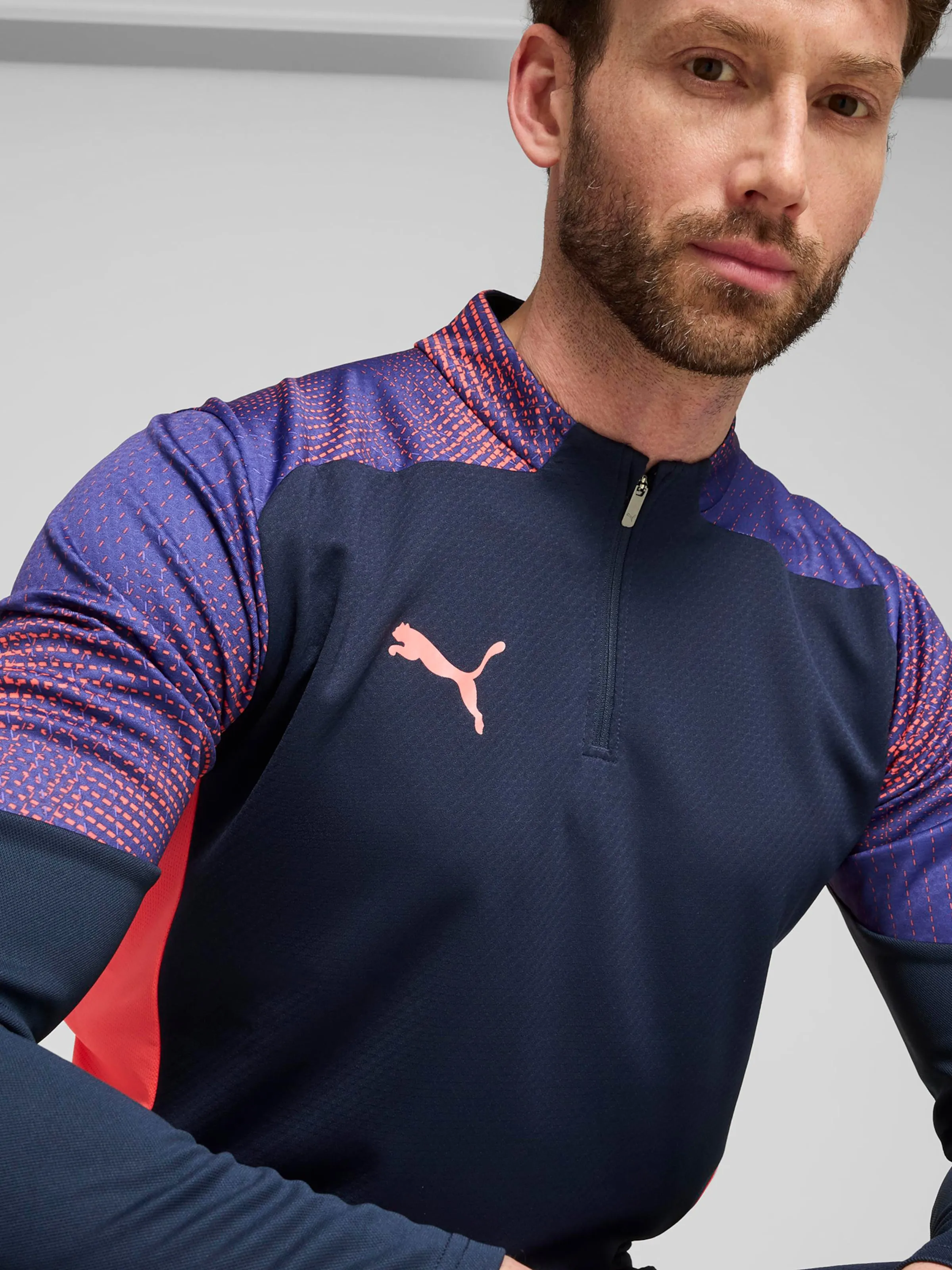 Camiseta funcional 'IndividualFINAL' PUMA en Navy