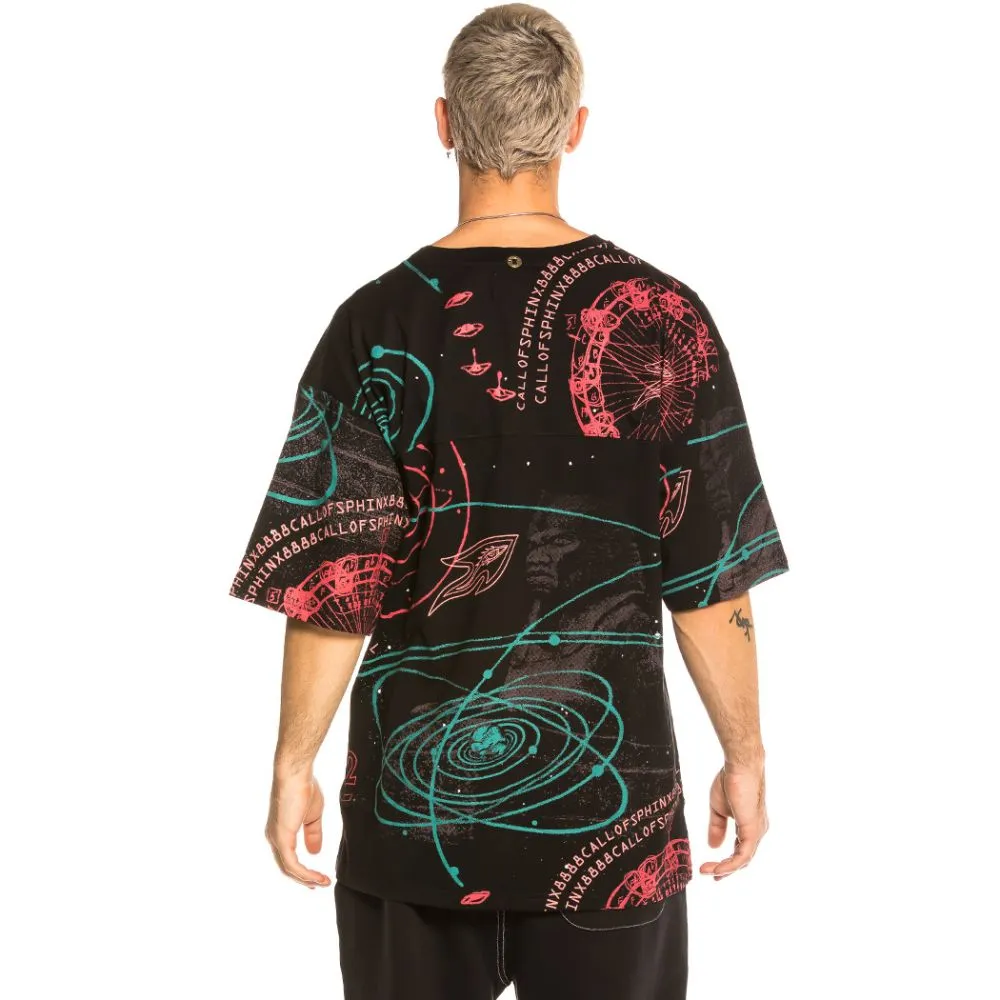 Camiseta Grimey Call of Yore All Over Print FW20 Black