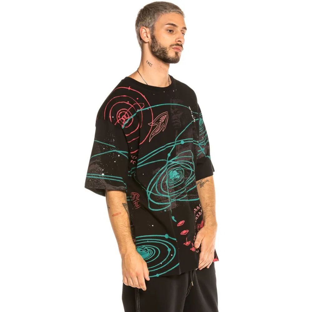 Camiseta Grimey Call of Yore All Over Print FW20 Black