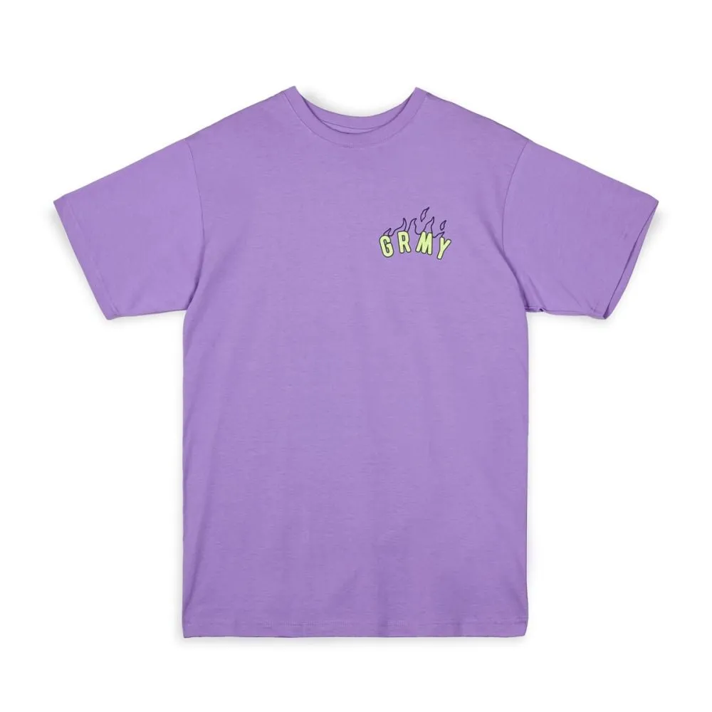 CAMISETA GRIMEY CLOVEN TONGUES SAQUEO REGULAR  VIOLET | SUMMER 23