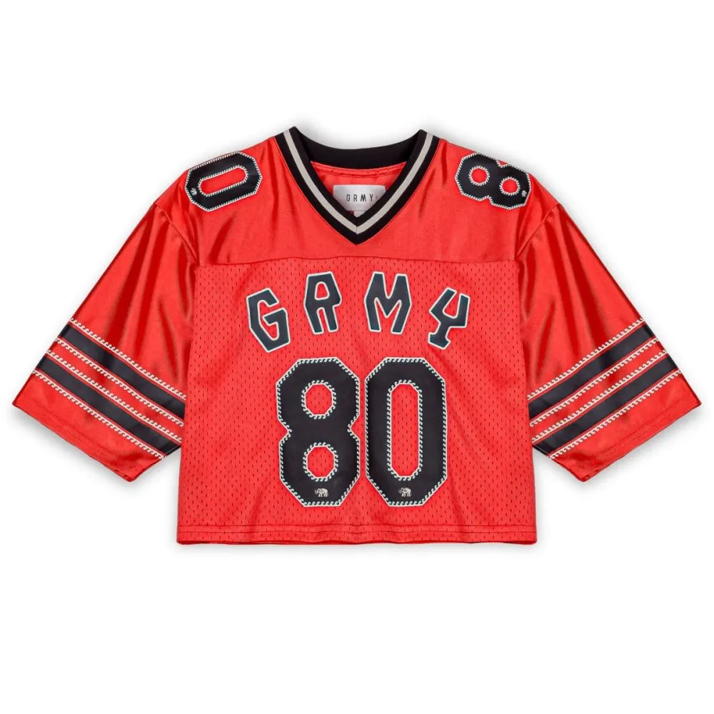 CAMISETA GRIMEY THE CLOUT MESH CROP GIRL  RED | SPRING 23