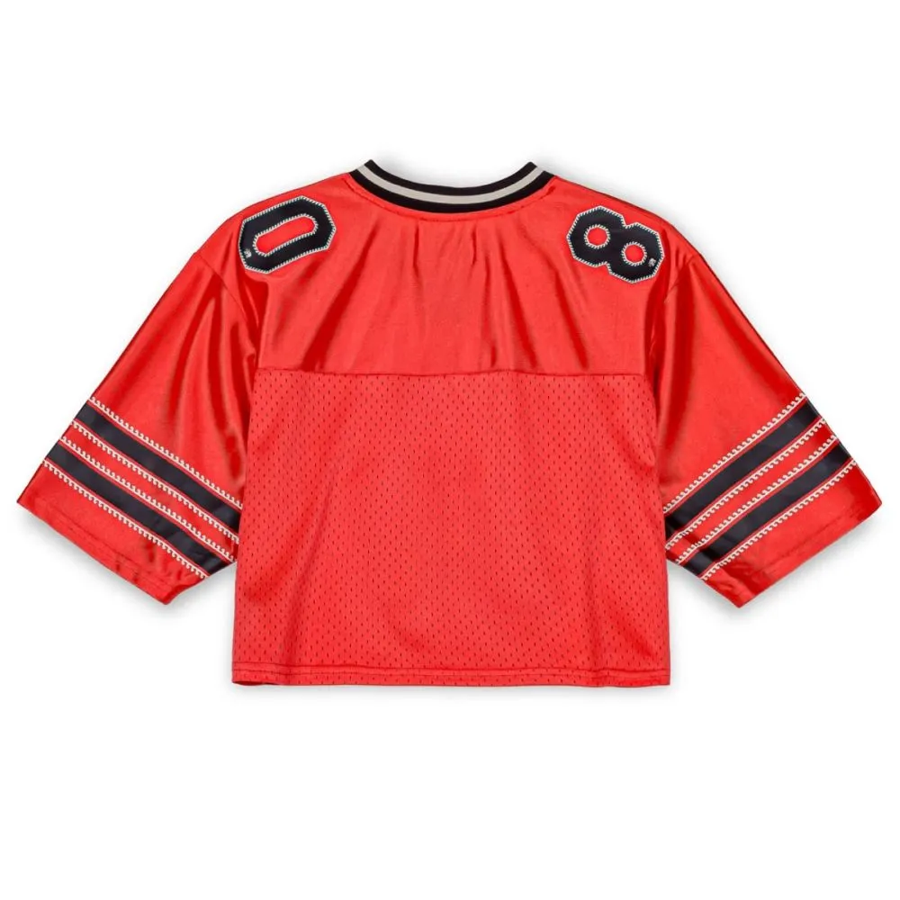 CAMISETA GRIMEY THE CLOUT MESH CROP GIRL  RED | SPRING 23
