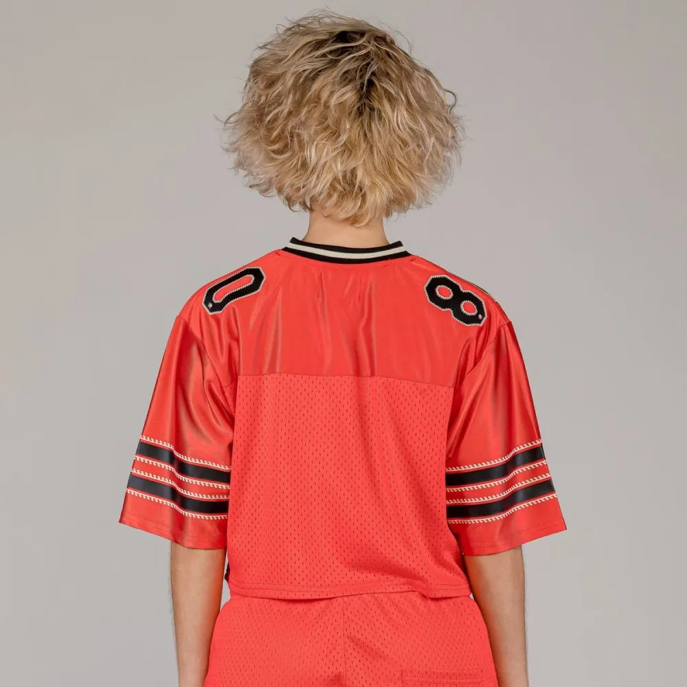 CAMISETA GRIMEY THE CLOUT MESH CROP GIRL  RED | SPRING 23