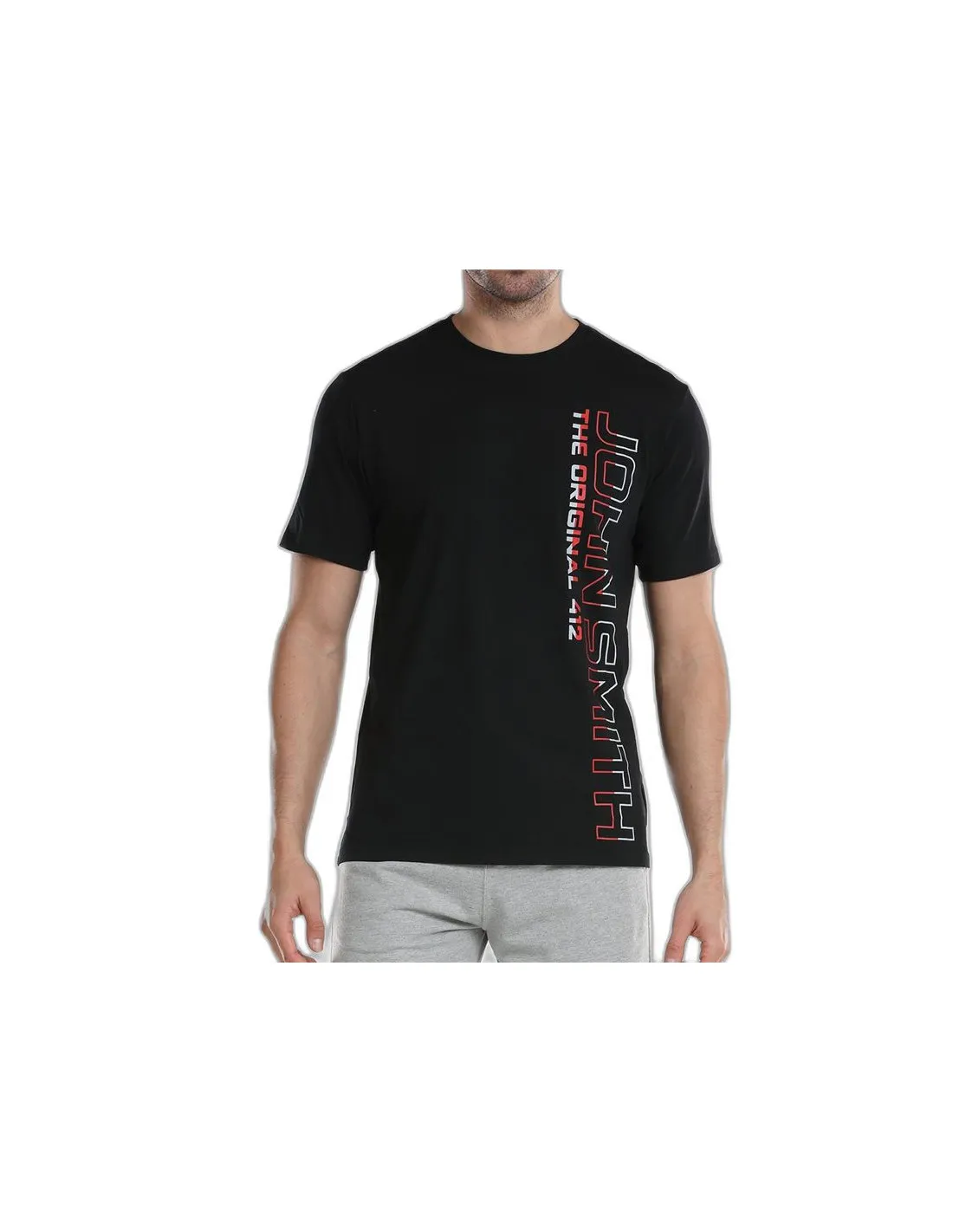 Camiseta John Smith Jalde Negro Hombre