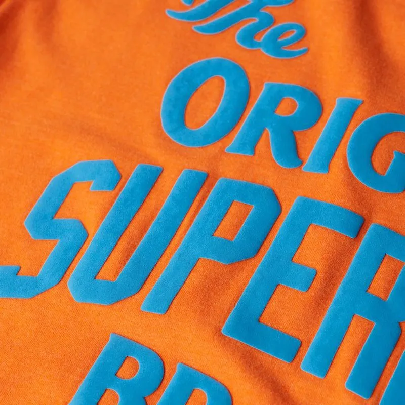 Camiseta Manga Corta Graphic Para Mujer Archive Neon Superdry