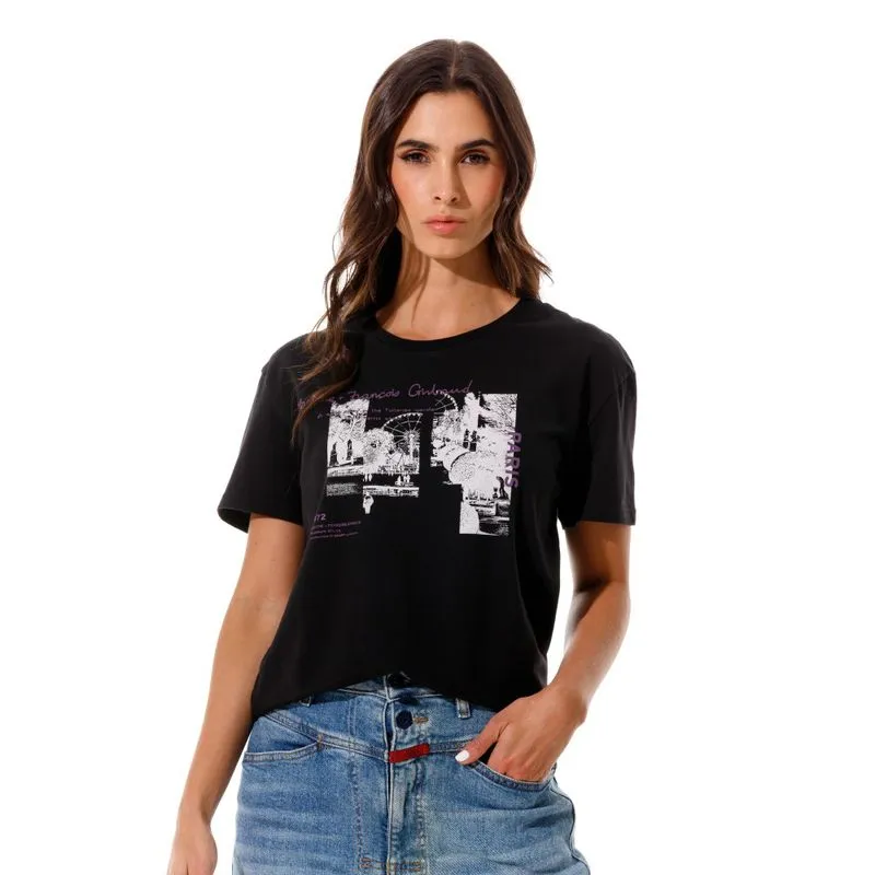 CAMISETA MANGA CORTA PARA MUJER LEMARITHé GIRBAUD