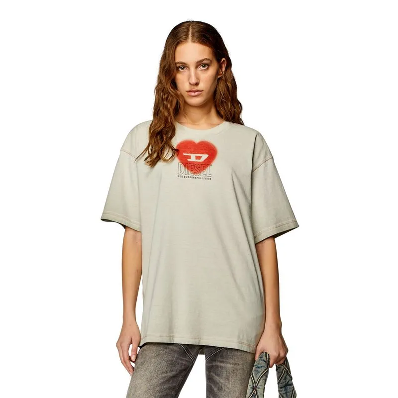 CAMISETA MANGA CORTA PARA MUJER TBUXTN4 DIESEL