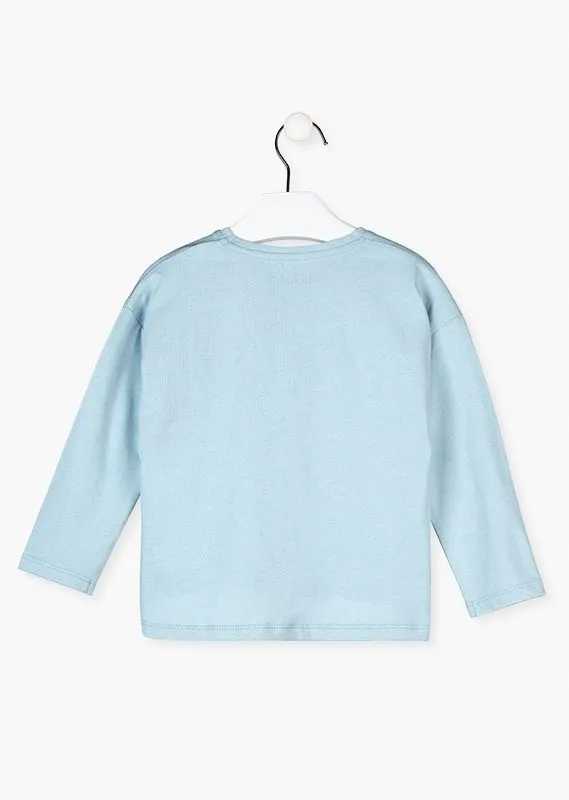 Camiseta Manga Larga Print Niña Losan