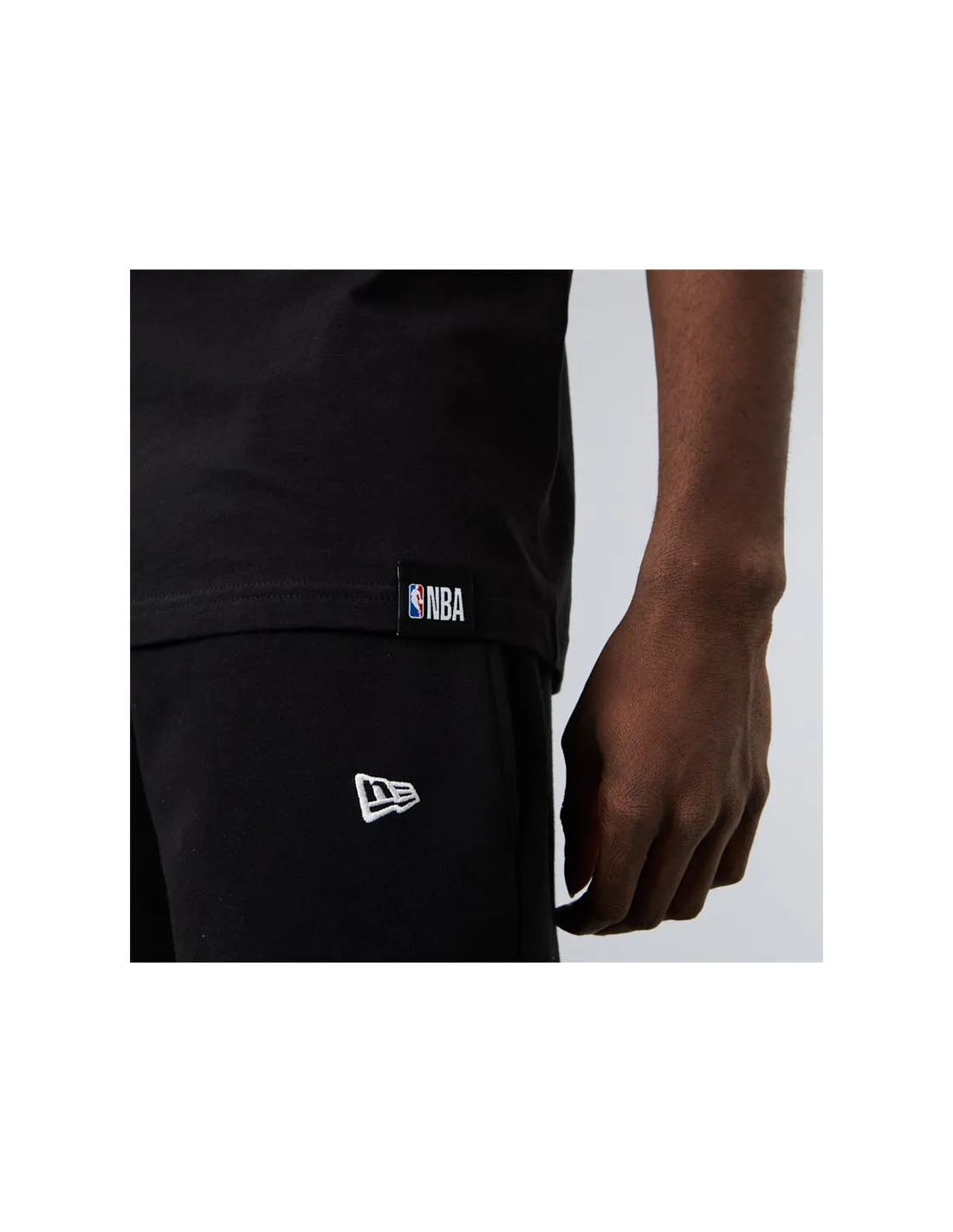 Camiseta New Era Brooklyn Nets NBA Script Black