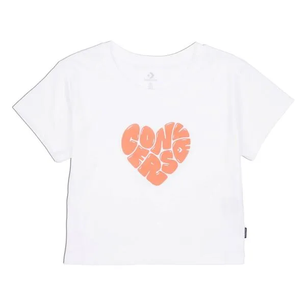 Camiseta para Mujer   Converse Colorful Blanco