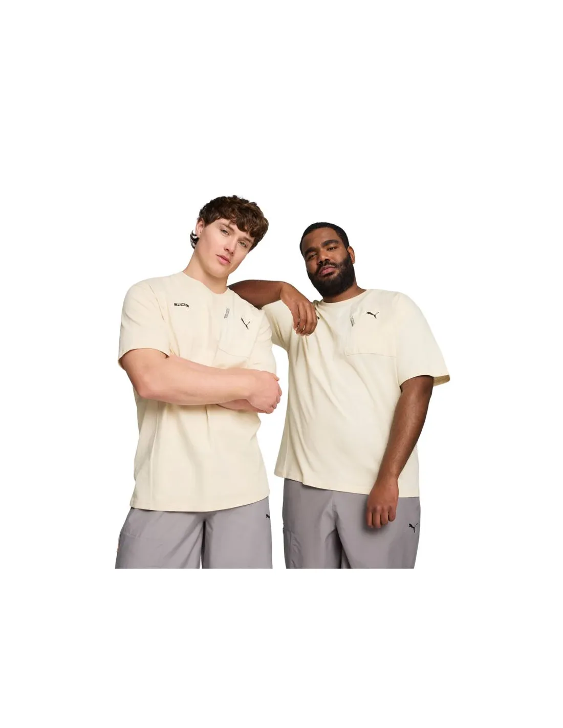 Camiseta Puma Desert Road Beige Hombre
