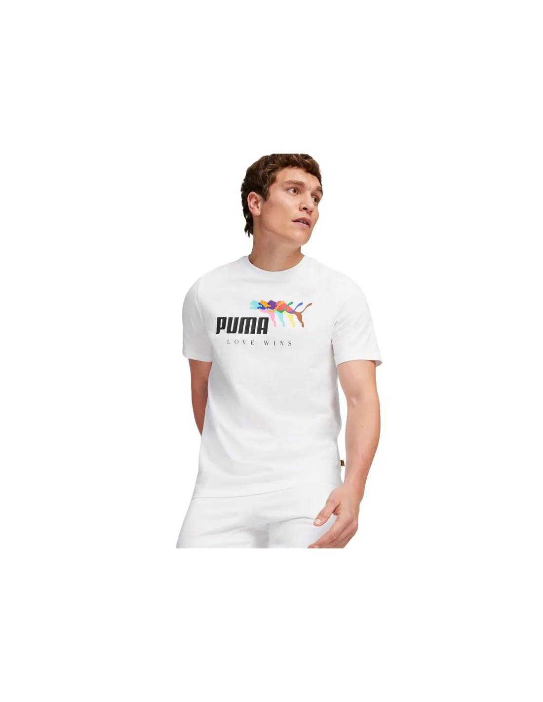 Camiseta Puma Essentials+ Woven NS Blanco Hombre