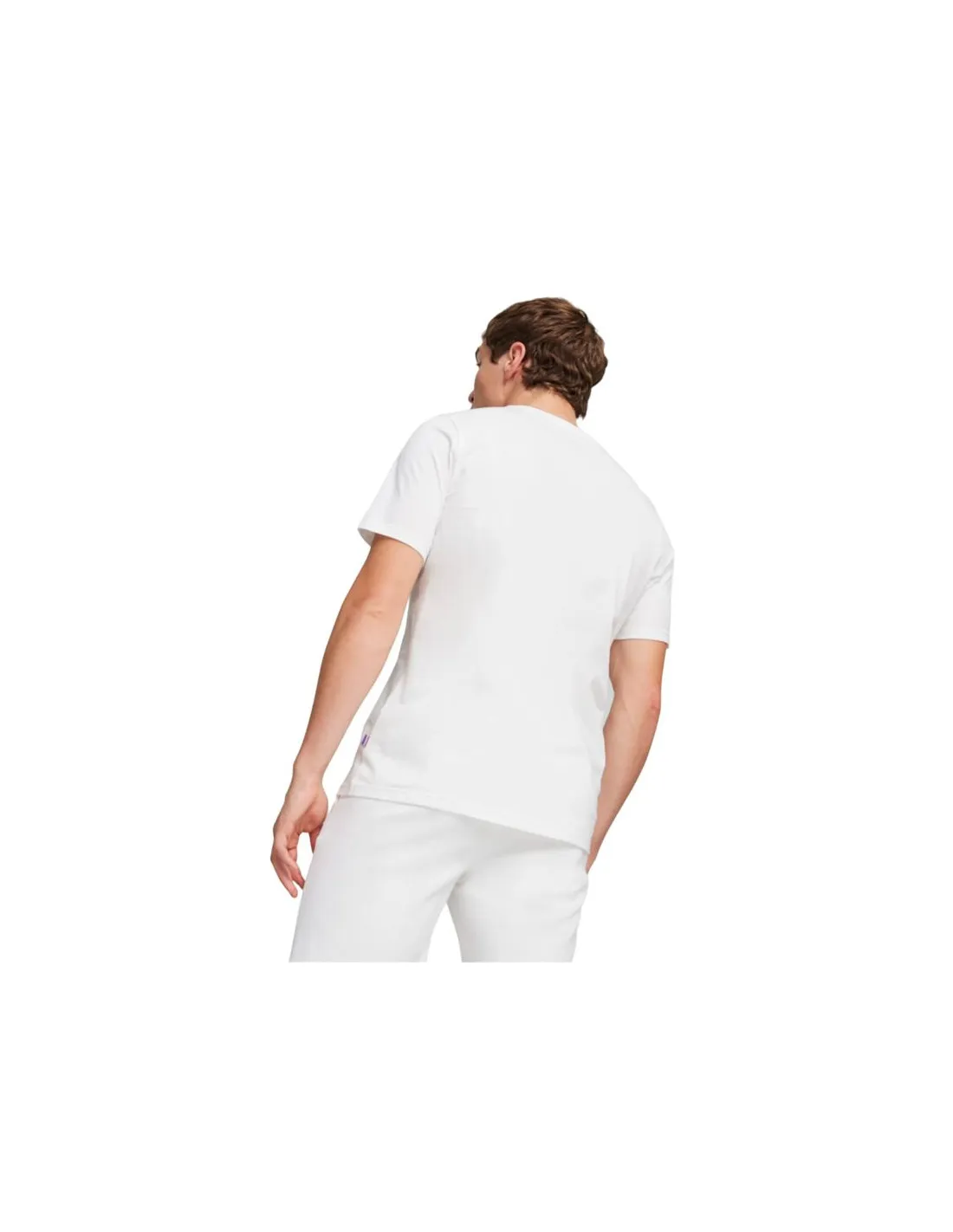 Camiseta Puma Essentials+ Woven NS Blanco Hombre