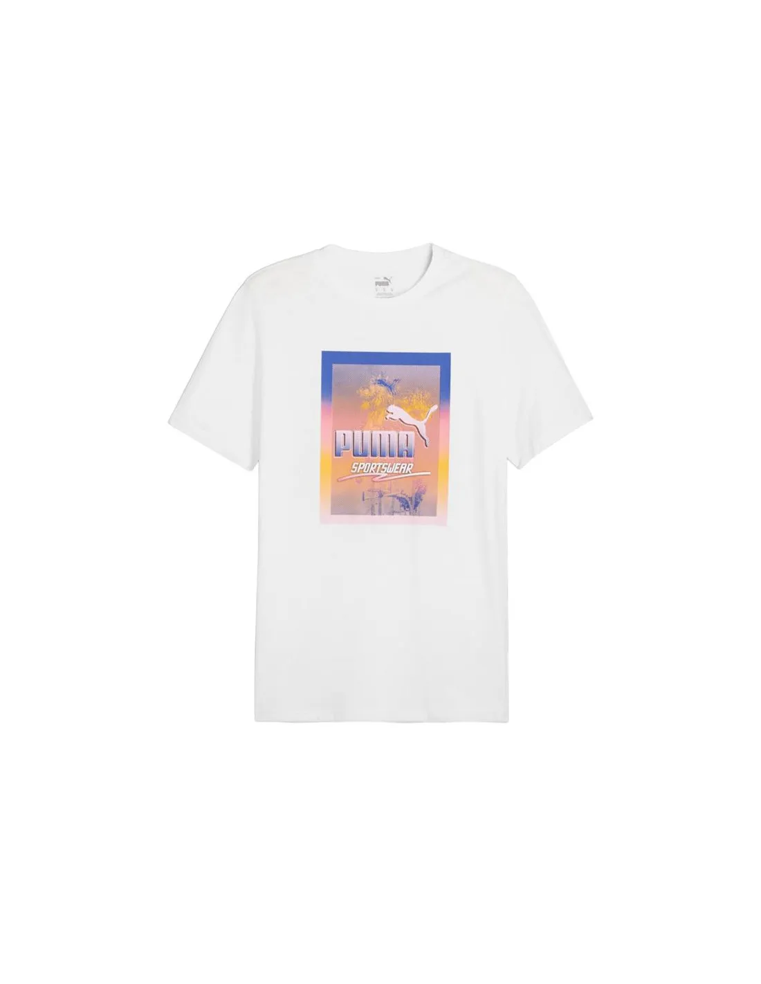 Camiseta Puma GRAPHICS Photoprint Blanco Hombre