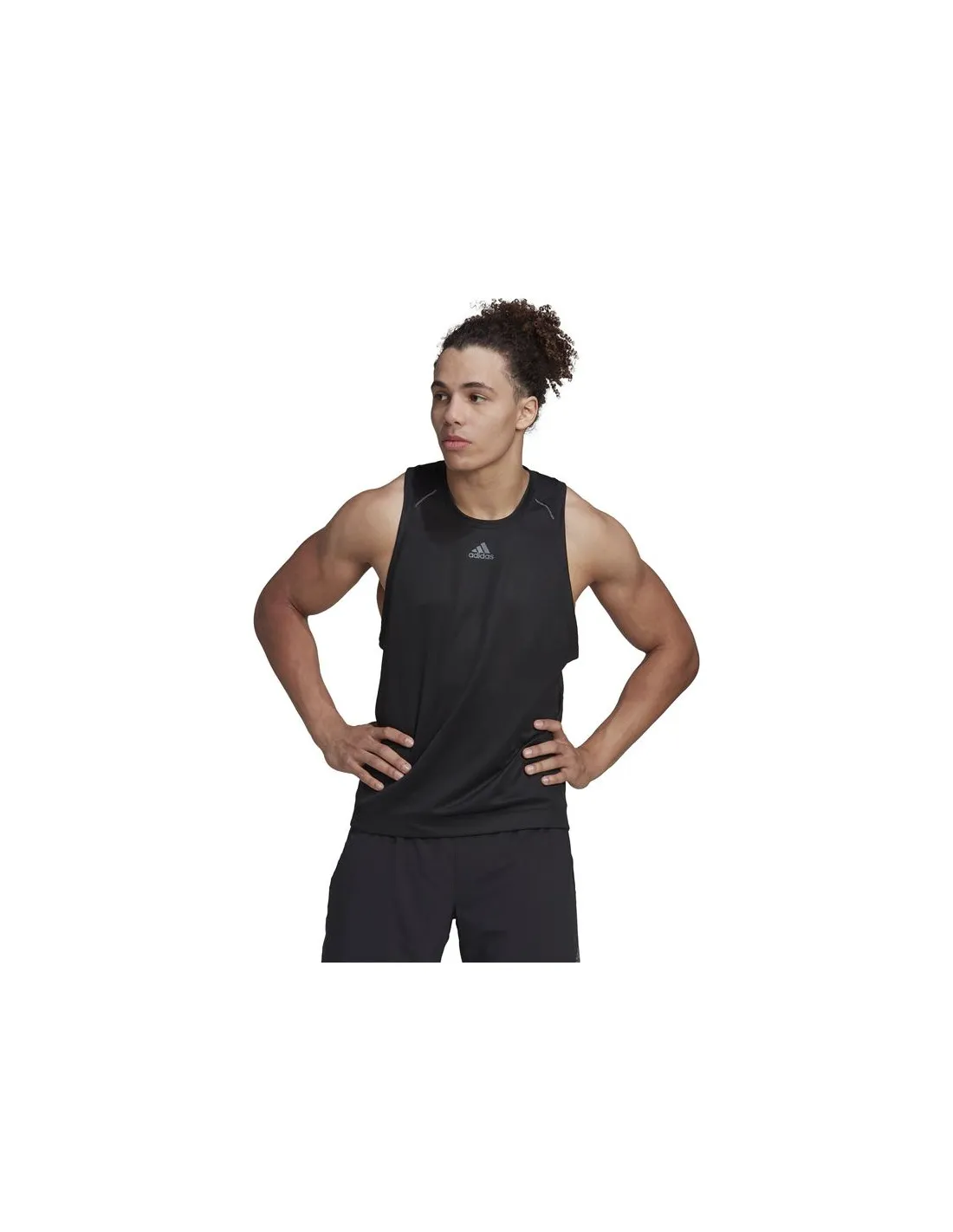 Camiseta sin mangas adidas HIIT Spin Training Hombre Bk