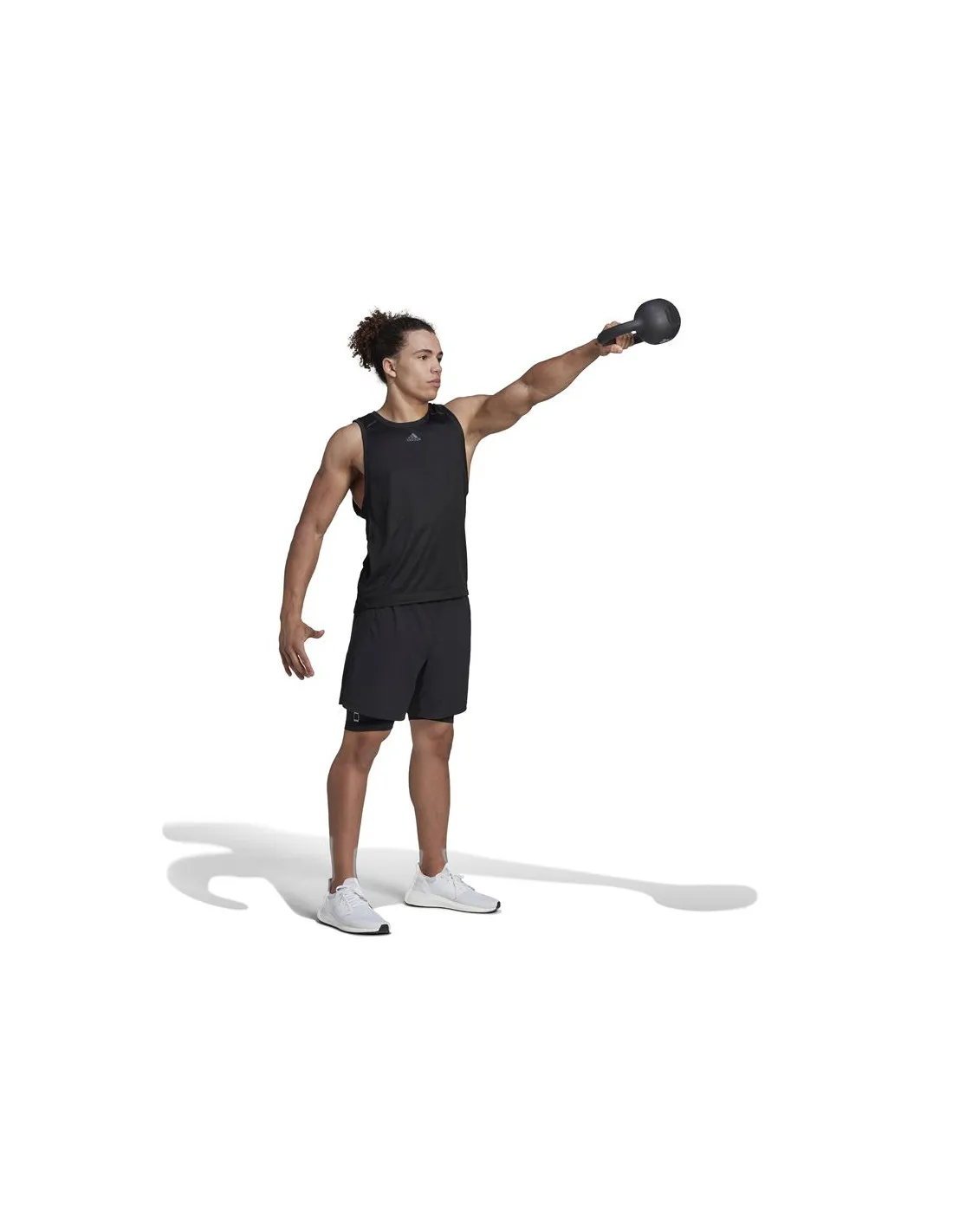 Camiseta sin mangas adidas HIIT Spin Training Hombre Bk