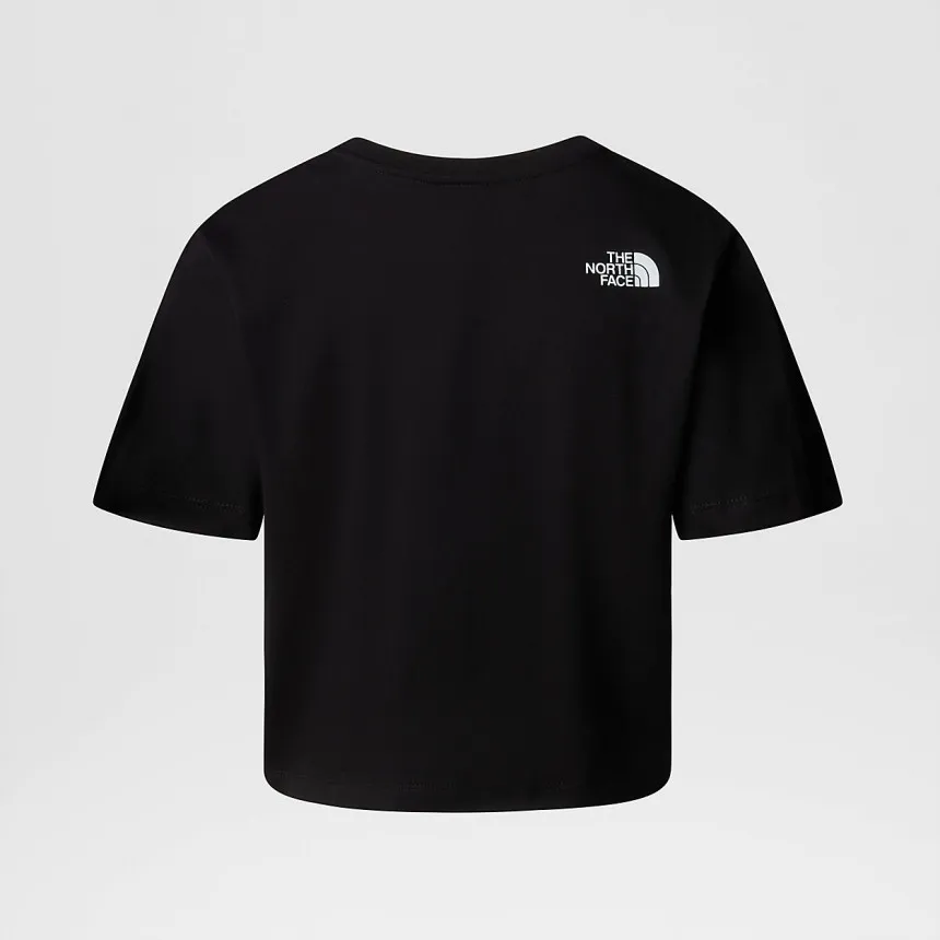 Camiseta The North Face Cropped Fine Para Mujer