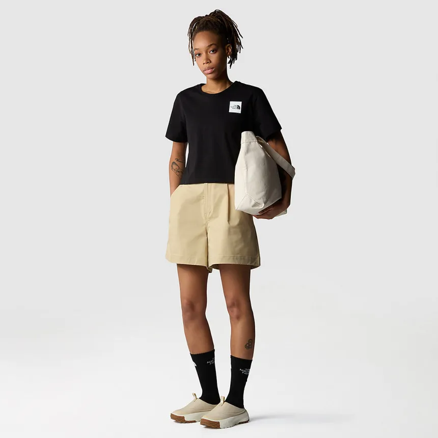 Camiseta The North Face Cropped Fine Para Mujer