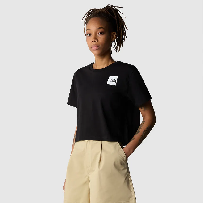 Camiseta The North Face Cropped Fine Para Mujer