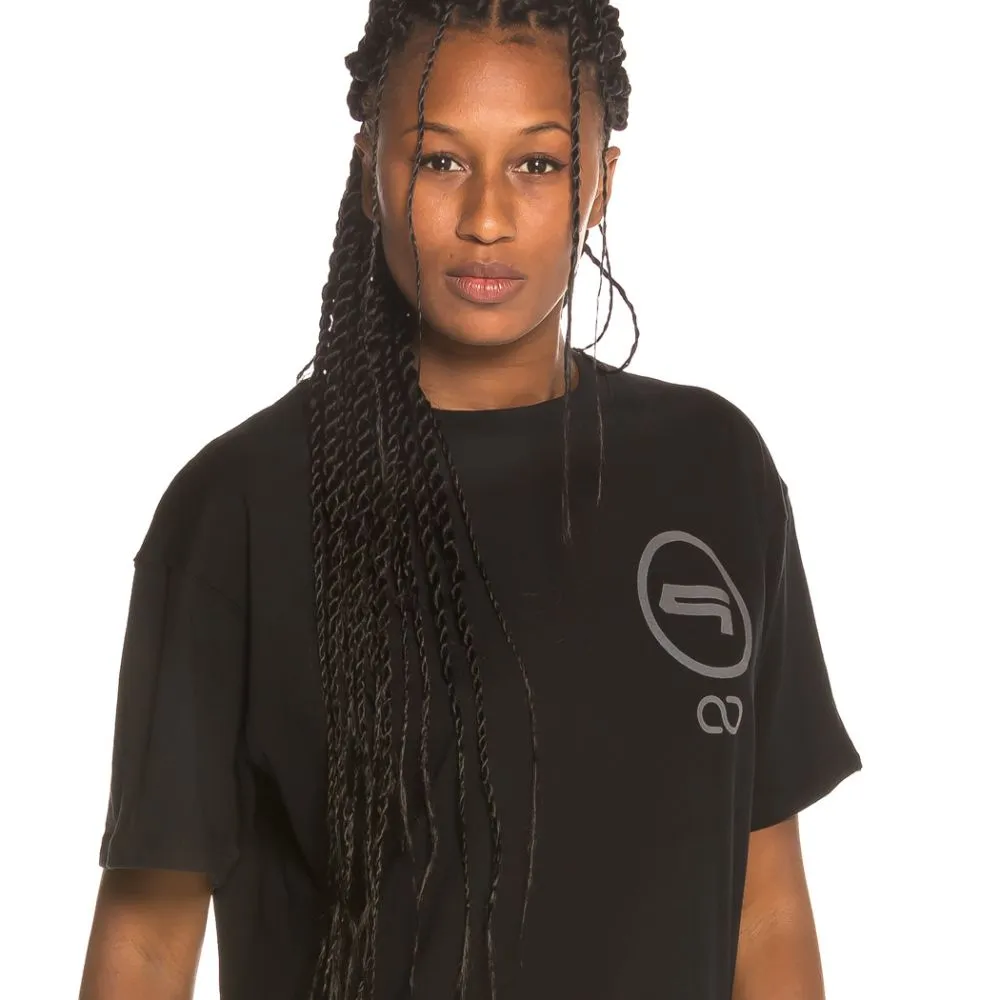 Camiseta Unisex Grimey Vostok Base Reflective Tee FW19 Black