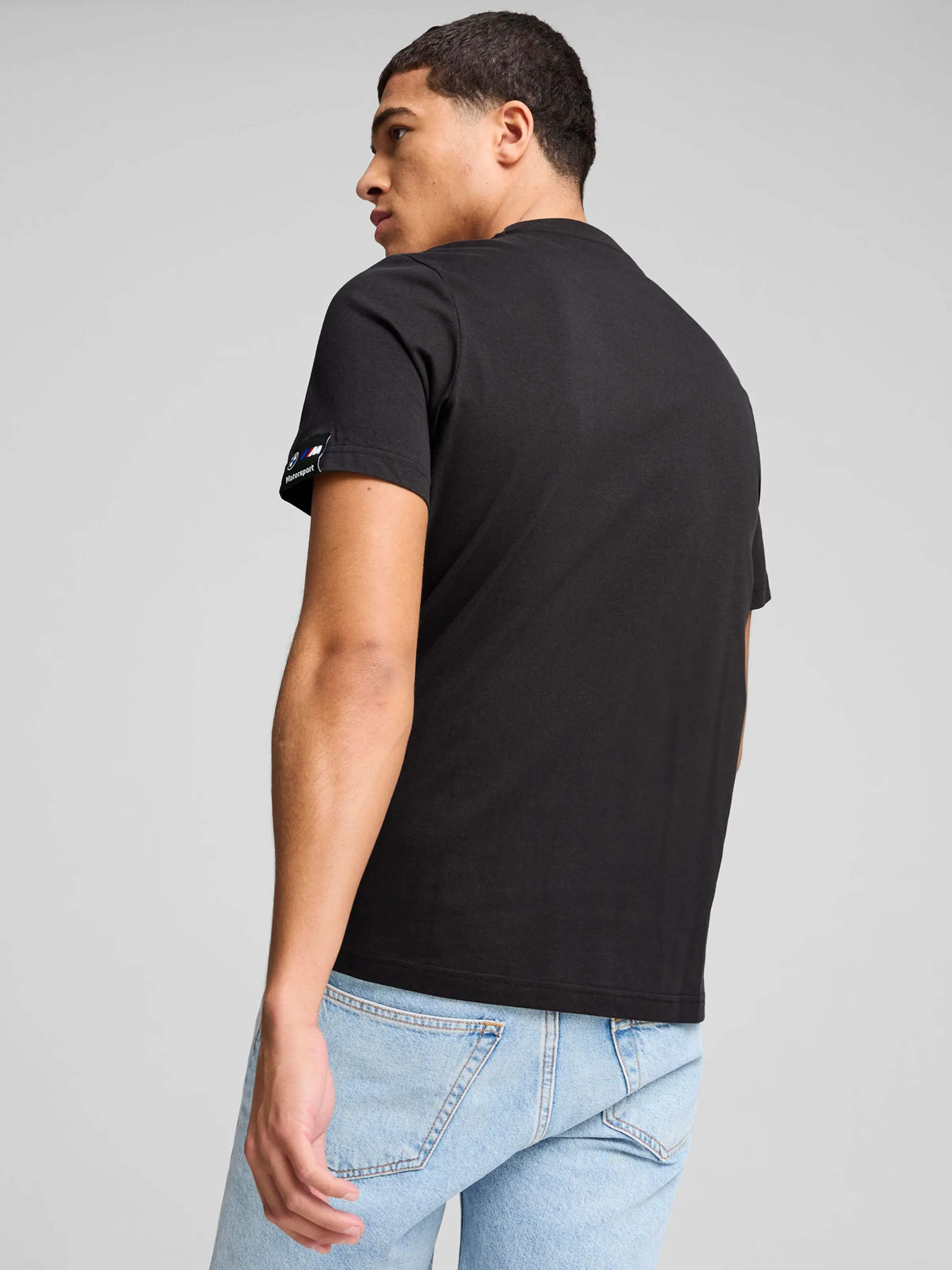 Camiseta 'BMW' PUMA en Negro