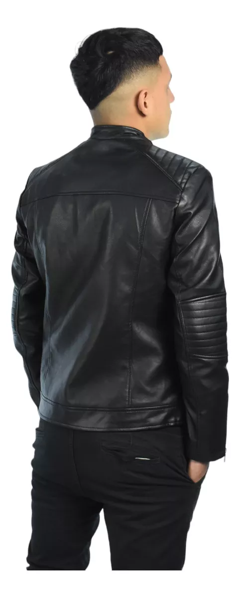 Campera Eco Cuero Hombre Motoquero Importado Yd 59391