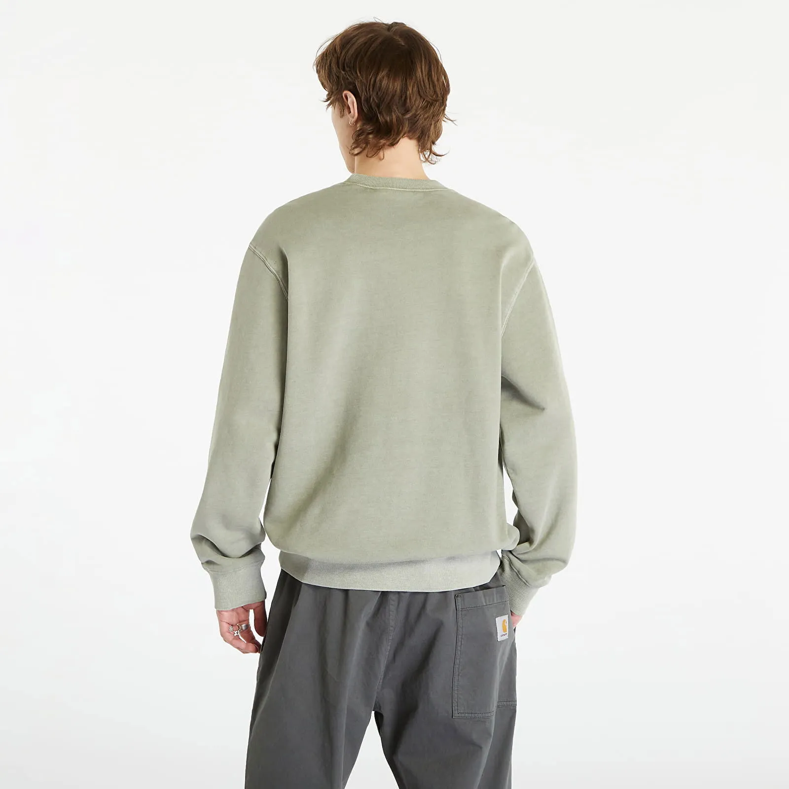 Carhartt WIP Duster Sweatshirt UNISEX Yucca Garment Dyed