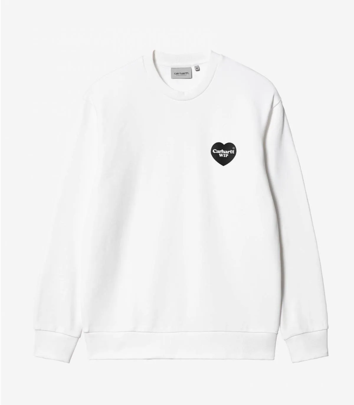 CARHARTT WIP SUDADERA PARA HOMBRE BLANCA  HEART BANDANA SWEAT