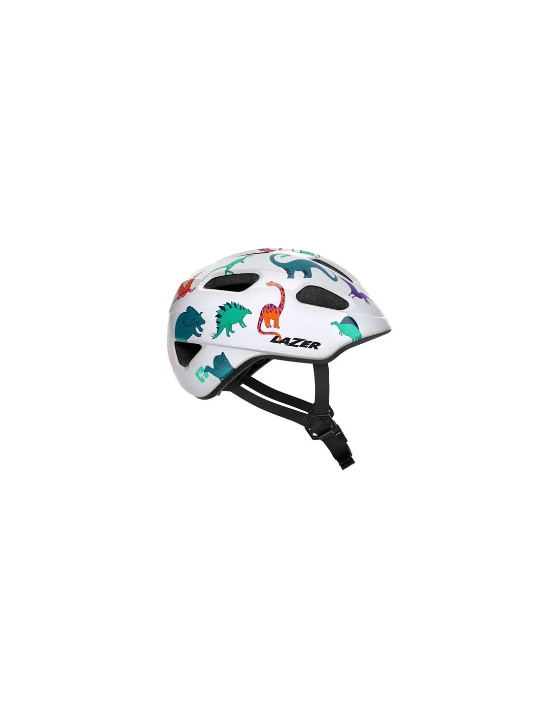 Casco de Ciclismo Lazer Pnut KinetiCore Dinosaurs +GR Infantil