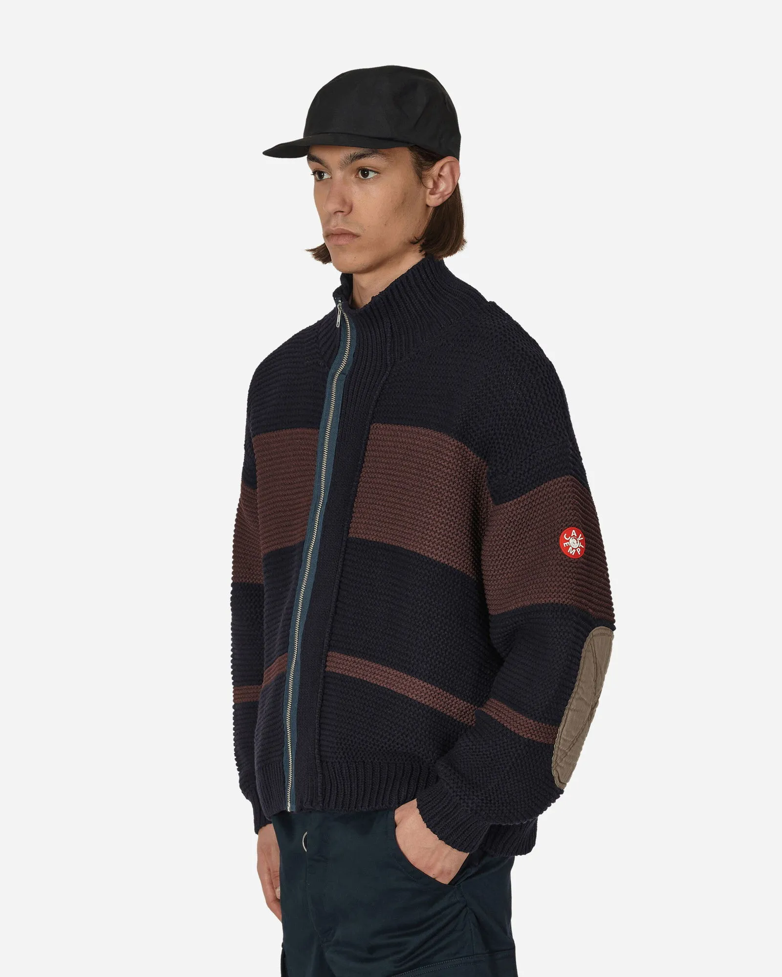 Cav Empt Washed P Line Zip Up Knit