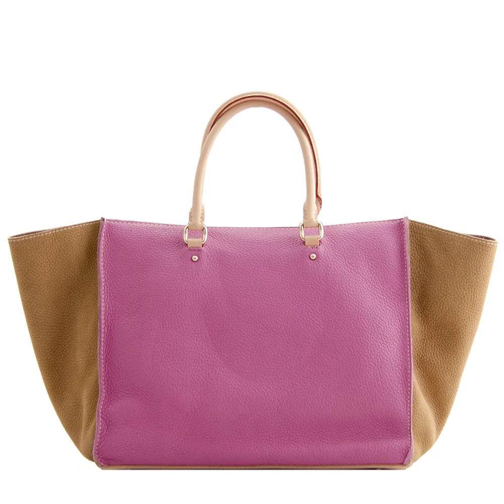 CH Bolso Vendome Rosa y Beige