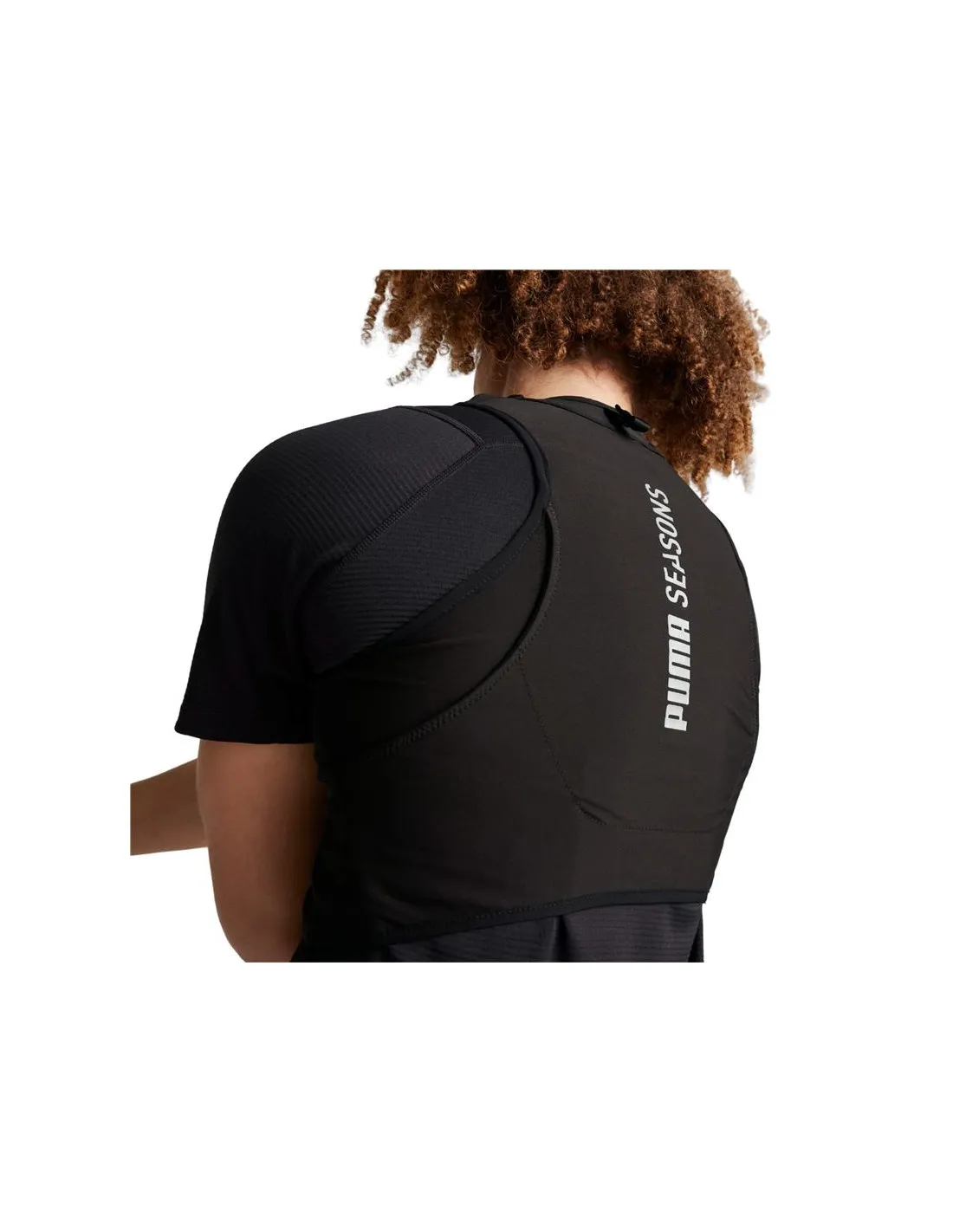 Chaleco de Running Puma Seasons Trail Runnin Negro