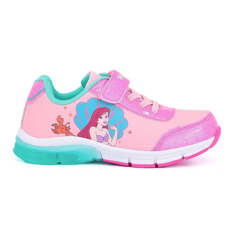 CHAMPION DEPORTIVO PARA NIÑA DISNEY SIRENITA CON LUCES
