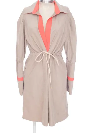 Chaqueta / Abrigo color Beige - Castaña