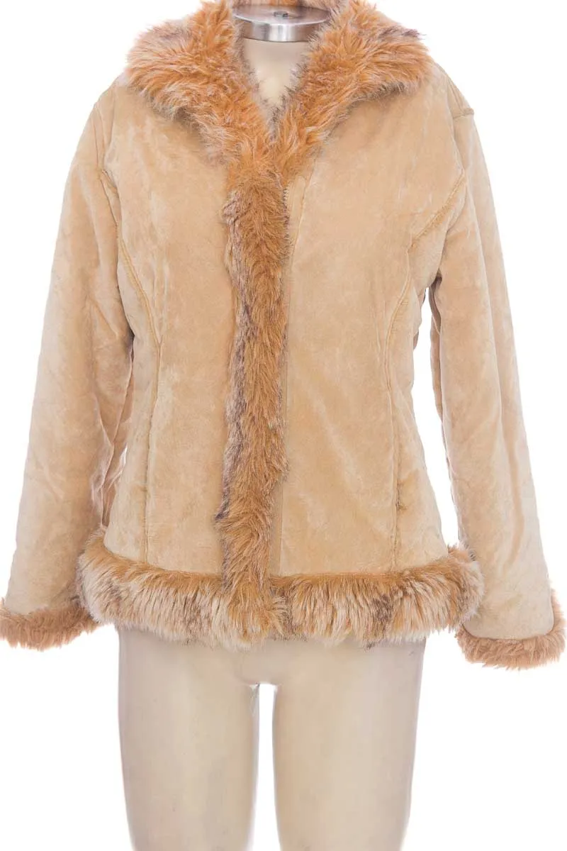 CHAQUETA / ABRIGO COLOR CAFé  ELA