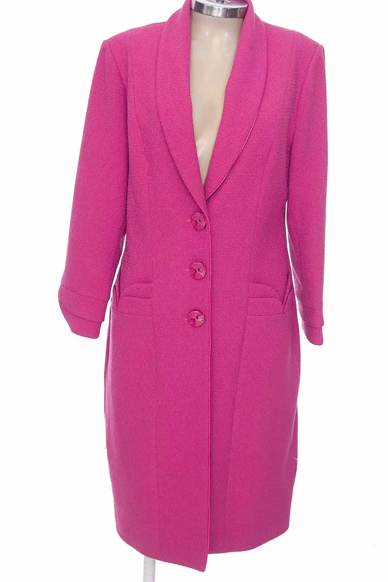 CHAQUETA / ABRIGO COLOR ROSADO  CANELA