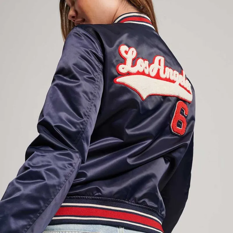 Chaqueta Casual Para Mujer Vintage Varsity Superdry